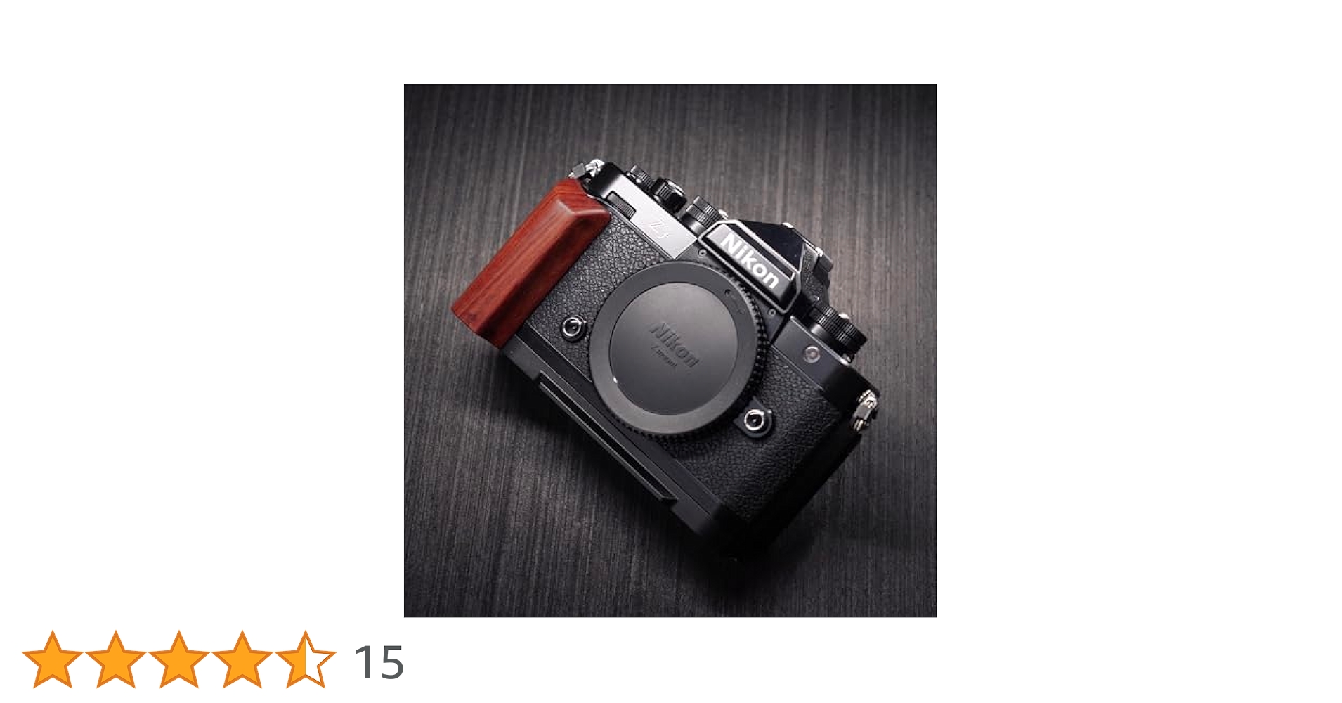 Amazon | Iborrys 高級実木 カメラグリップ 、 対応 Nikon